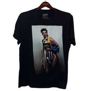 #93 SEINFELD | Kramer Black Pimp Tee Shirt - Large